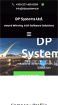 Mobile Screenshot of dpsystems.ie